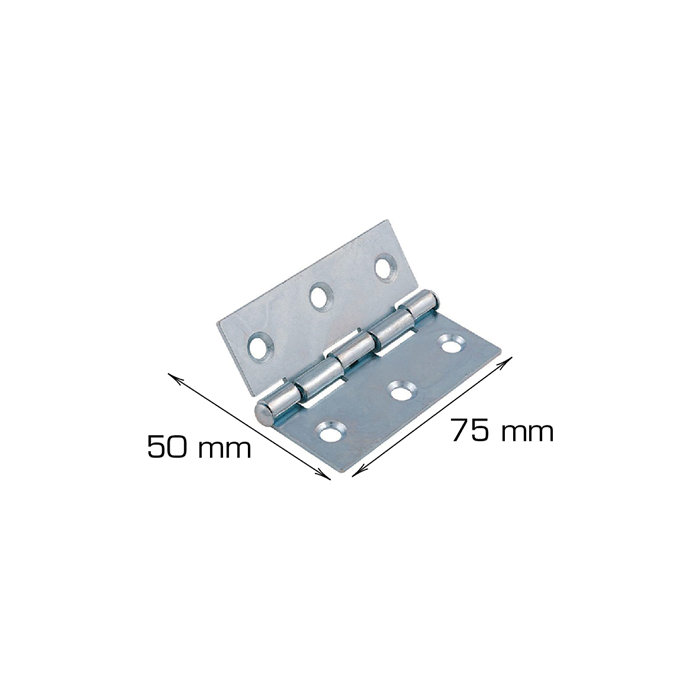 Kanthengsel 75 x 50 mm - 2 stk.